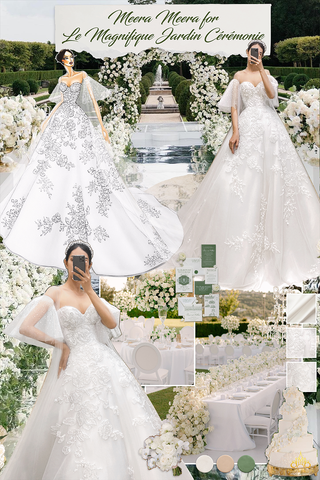 áo cưới satin thiết kế riêng