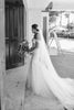 beautiful Filipino bride in Meera Meera wedding dress