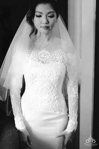 áo cưới trễ vai đẹp nhất Meera Meera