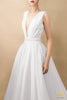 best minimalist Aline wedding dress