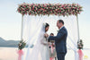 romantic wedding on the beach in Vietnam