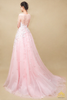 áo cưới dạ hội màu hồng dâu tay dài