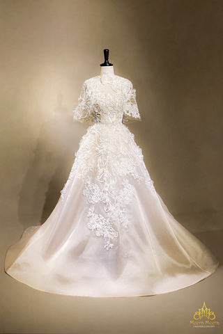 áo cưới hoa lan Haute Couture