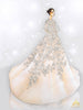 couture wedding dress inspired by orchid