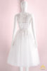 Top trending wedding dress for beautiful bride mini dress KH1278 Áo cưới ngắn Meera Meera